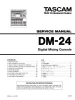 Tascam DM-24 - Service Manual